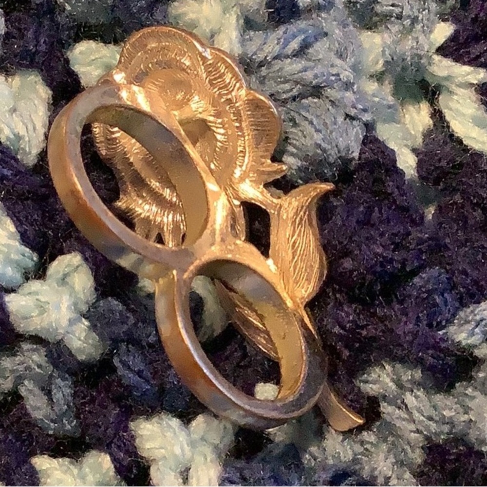 Rose Double Ring - image 5